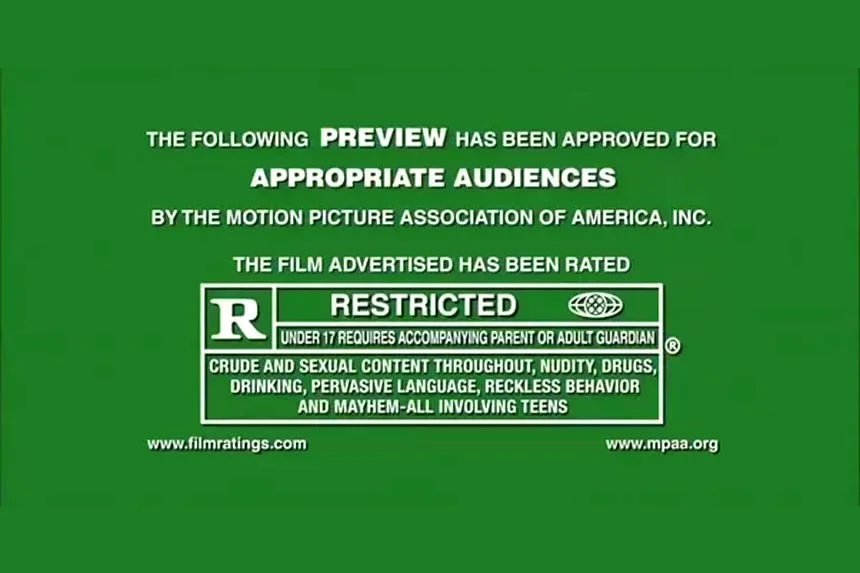 Ce înseamnă când un film are rating R și cine poate să îl vadă